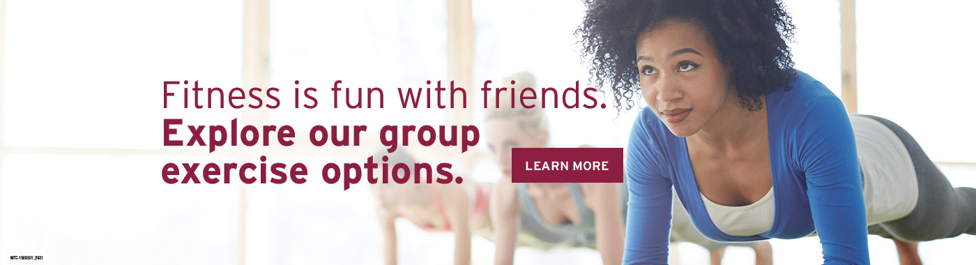 Explore our group exercise options.